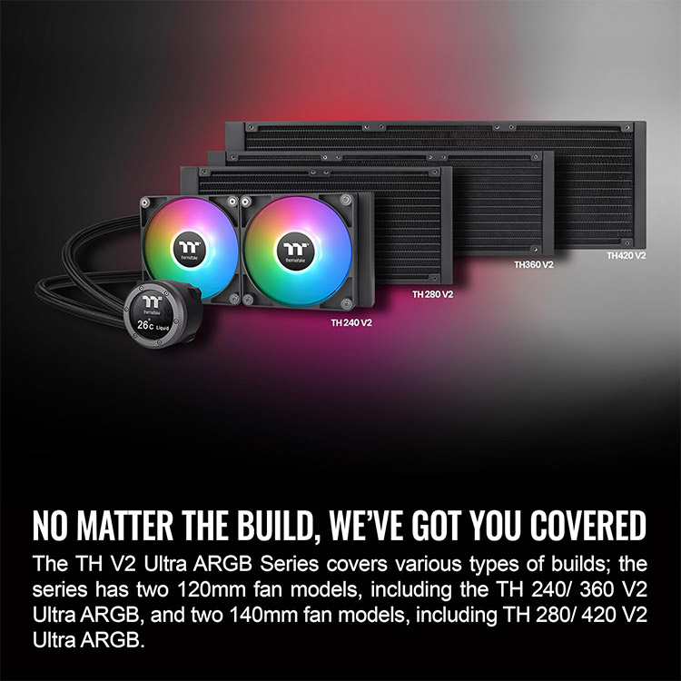 خرید کولر پردازنده Thermaltake TH420 V2 Ultra ARGB - سیاه